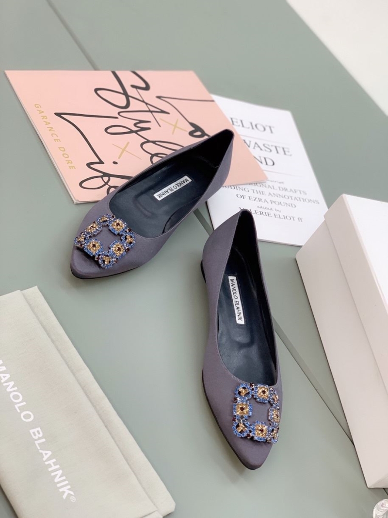 Manolo Blahnik flat shoes